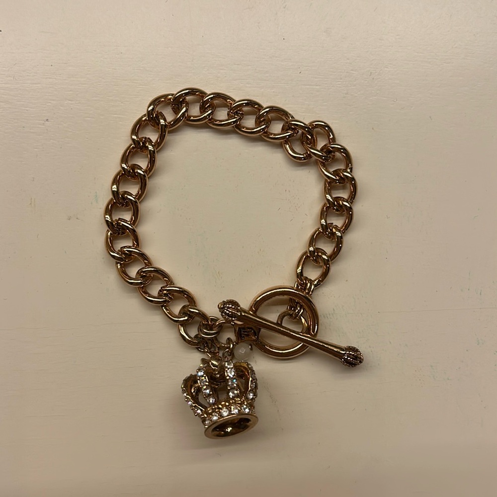 Juicy Couture Crown Chain Bracelet